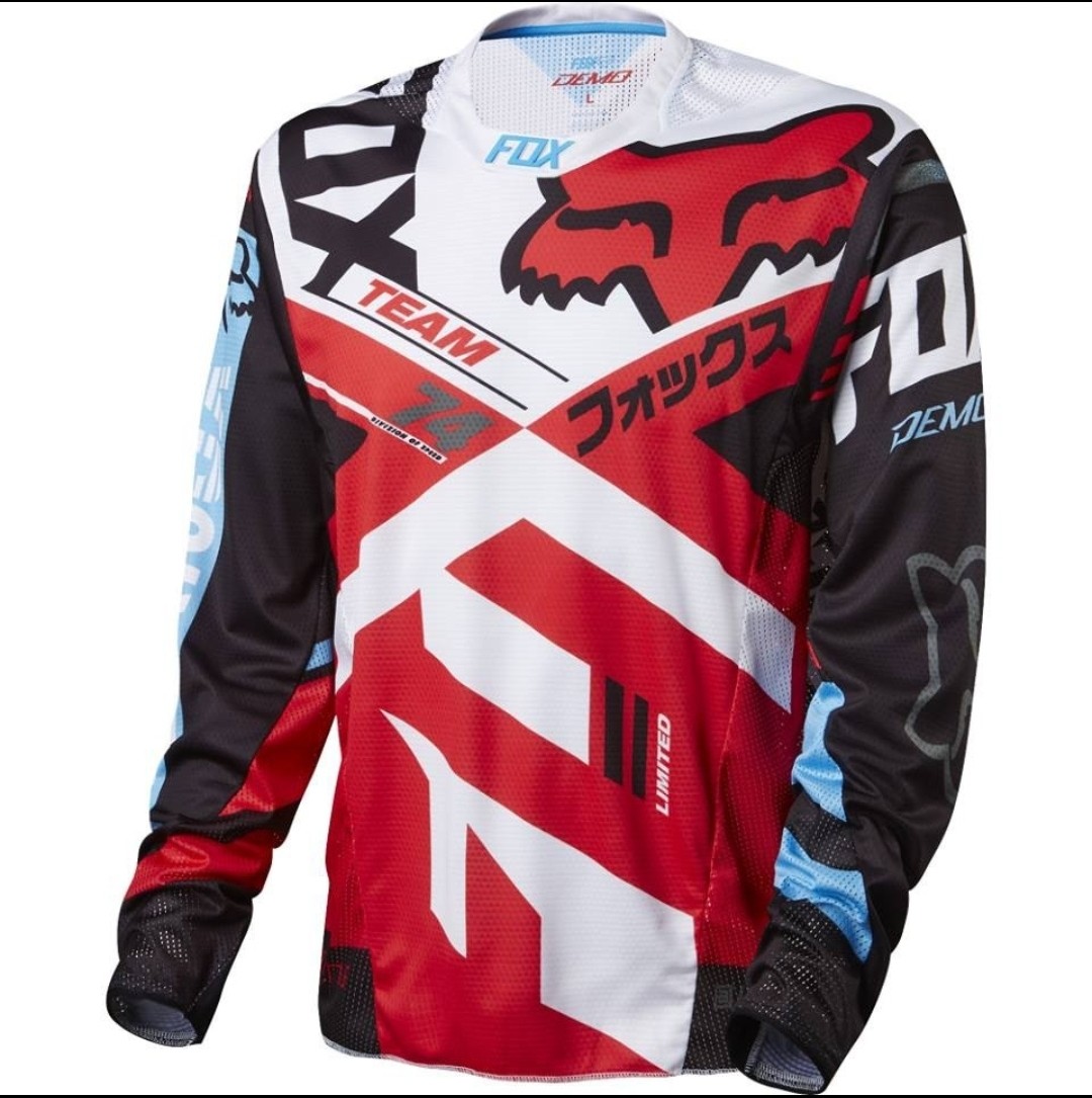 fox mtb jersey long sleeve