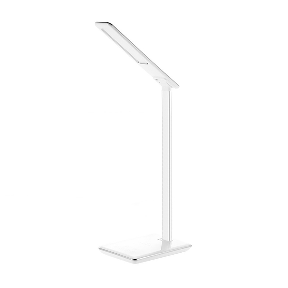 white desk lamp with usb port