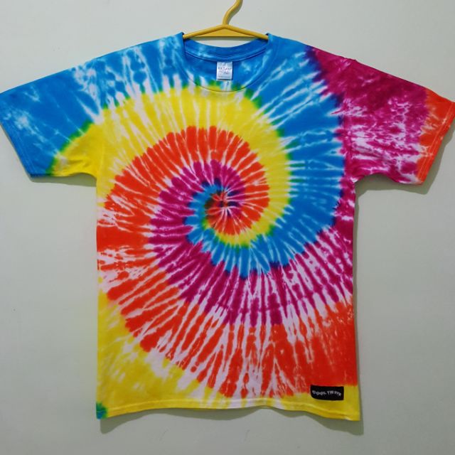 Tie dye shirt spiral | Shopee Philippines