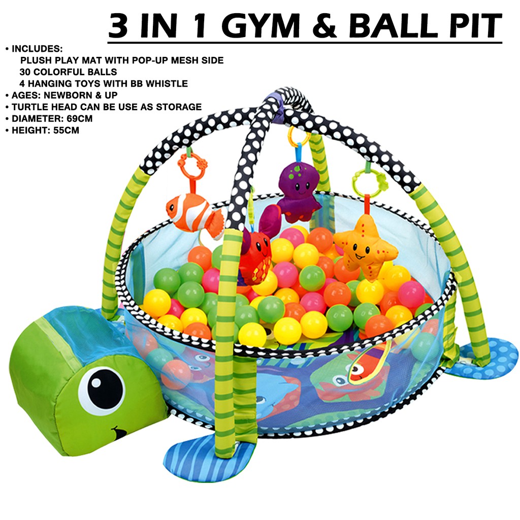 turtle baby gym