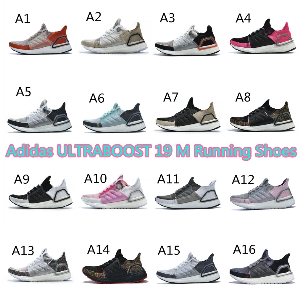 16 Styles Adidas UltraBoost 19 Running 