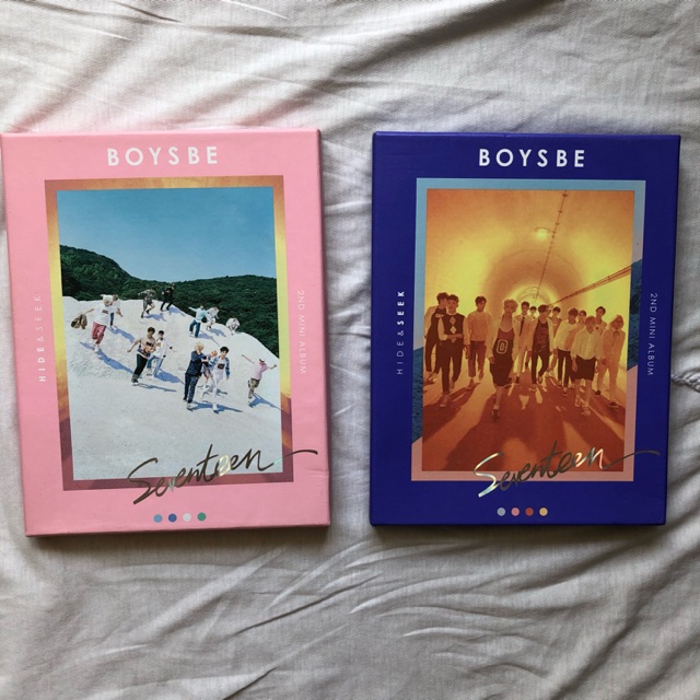 Seventeen Boys Be Albums Hide Seek Ver Shopee Philippines