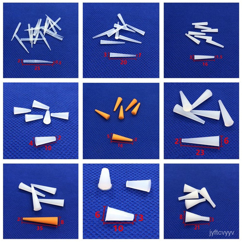 m2-m10silicone-plug-tapered-rubber-skin-plug-soft-powder-spraying-for