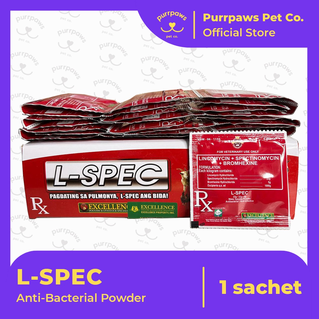 L-Spec Tingi/Retail (PER 1 SACHET) | Shopee Philippines