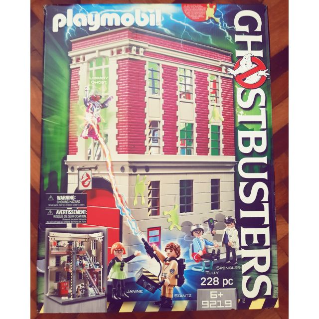 playmobil ghostbusters firehouse
