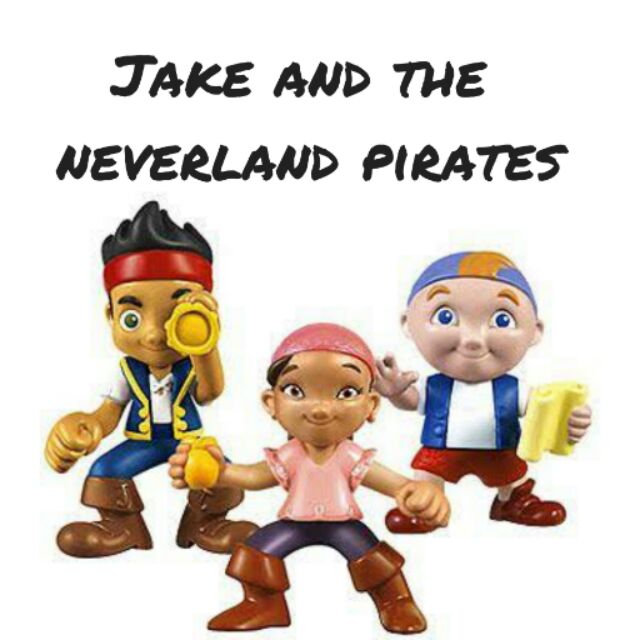 jake and the neverland pirates figures set