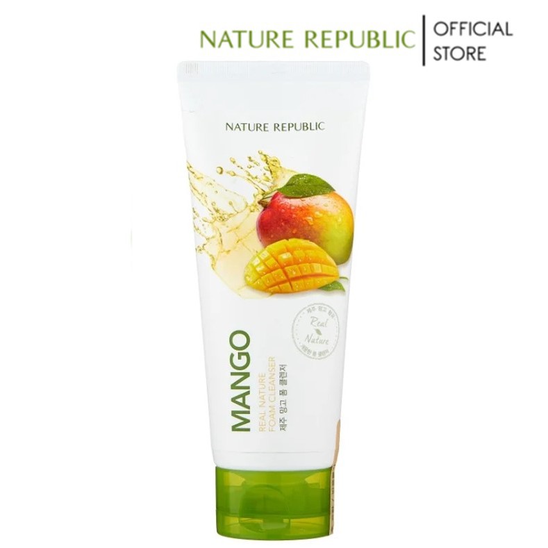 nature republic mango foam cleanser