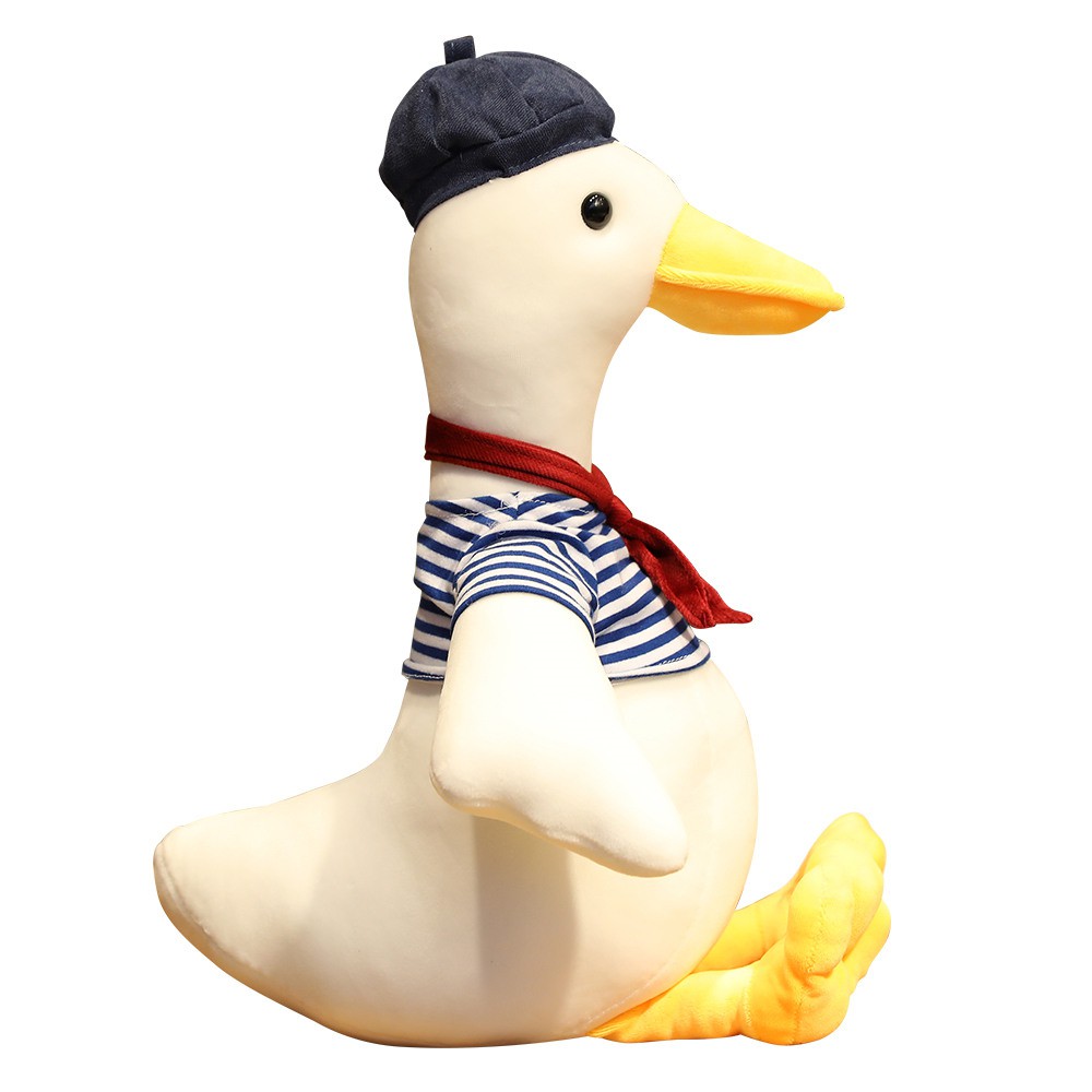 white goose plush