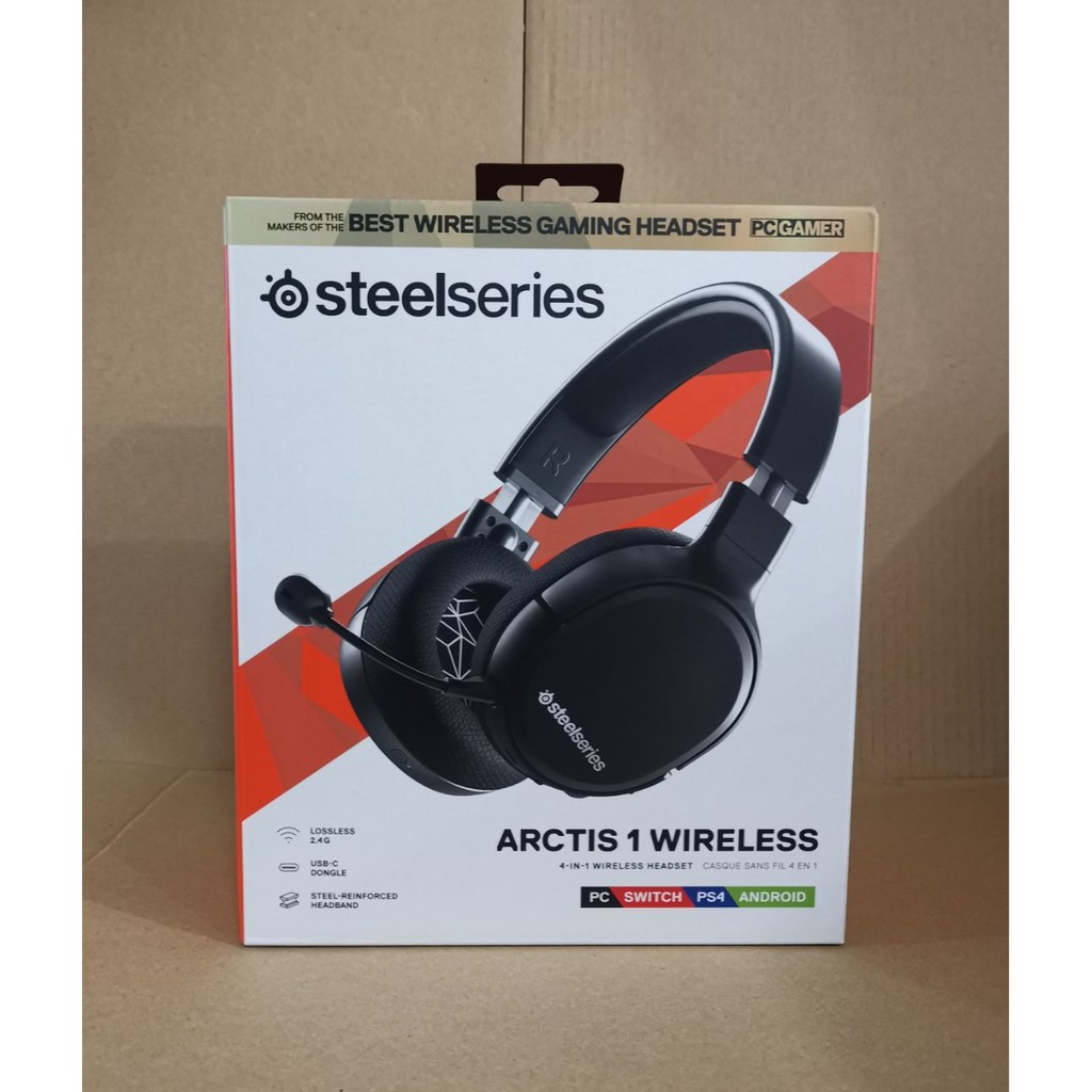 Steelseries Arctis 1 Wireless 4 In 1 Wireless Gaming Headset Shopee Philippines