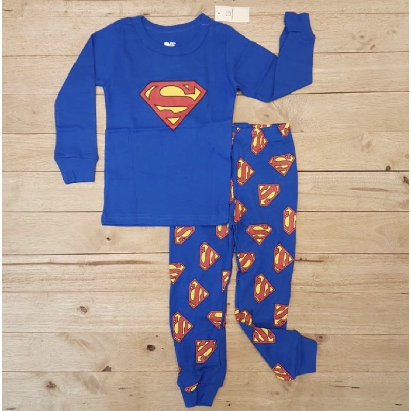 baby superhero pajamas