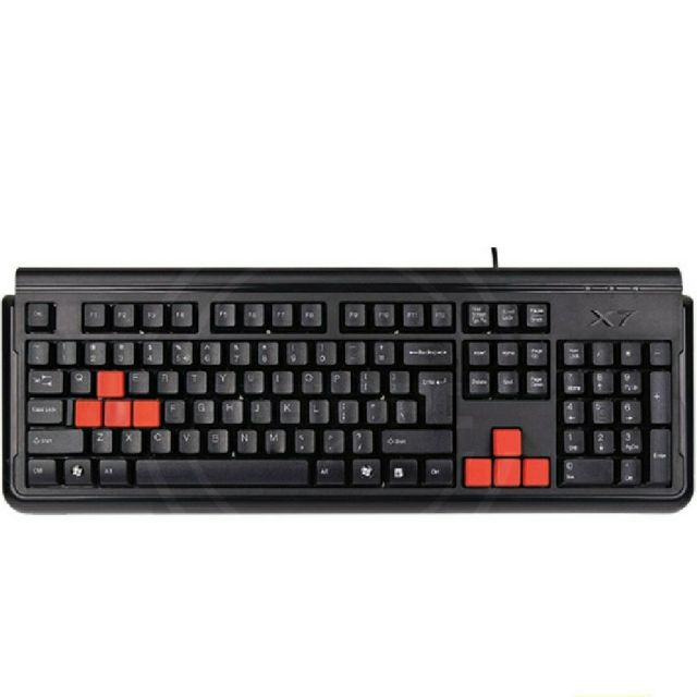 A4Tech X7-G300 Keyboard PS2 Black | Shopee Philippines