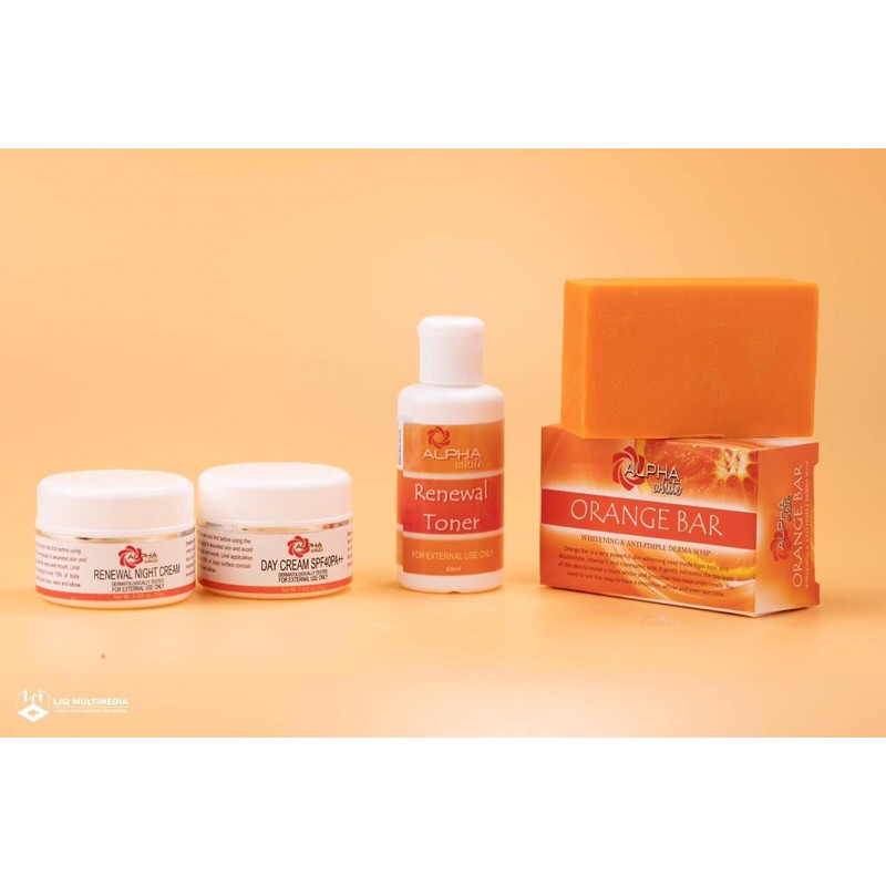 alpha white renewal set