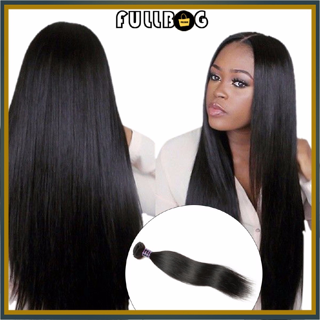 Limited Sales Brazilian Straight Hair Weave Bundles 100 Human