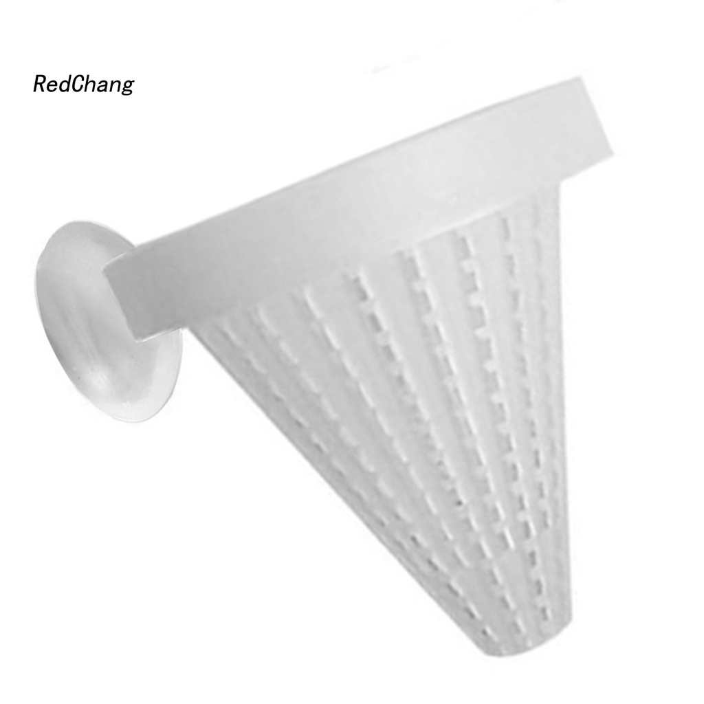 RED 5Pcs/Set Aquarium Fish Tank Feeder Food Blood Worm Cone Funnel Feeding Tool #6