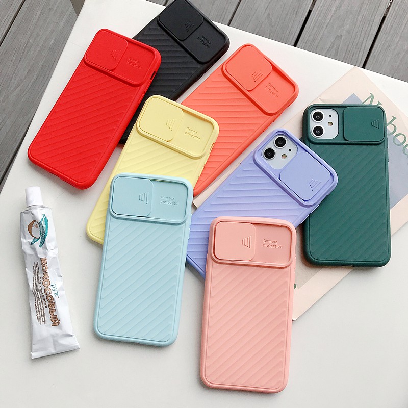Soft Candy TPU Cover iPhone 11 Case Camera Lens Protection Phone Case For iPhone 11 12 Pro Max12 Mini 8 7 6S Plus Xs X Xr