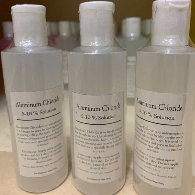 Antiperspirant/Aluminum Chloride 510 Solution (120ml) Shopee