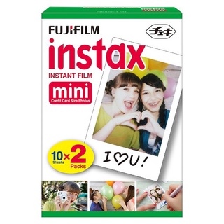 [GRAB/COD] Fujifilm Instax Mini Instant Film Twin Pack (White)