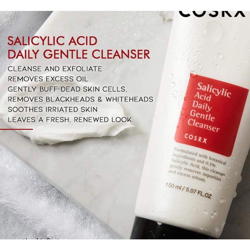 COSRX SALICYLIC ACID DAILY CLEANSER 150ML FROM KOREA ONHAND Shopee Philippines