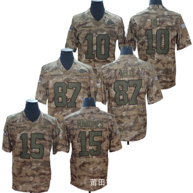 mahomes army jersey