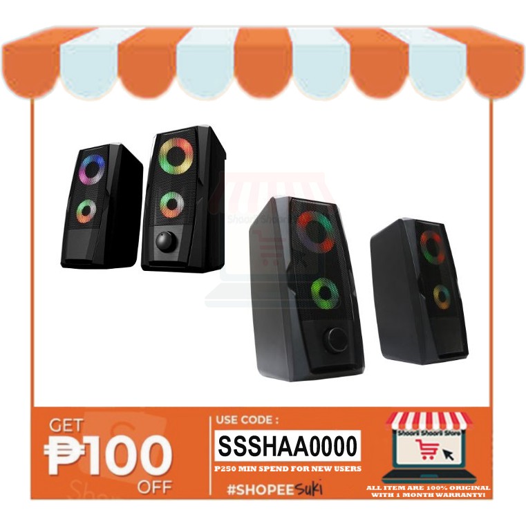 rgb computer speakers