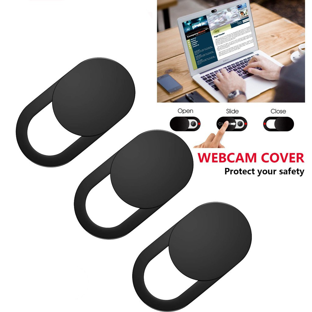 3PCS Universal Laptop Webcam Cover Shutter Camera Cover Privacy ...