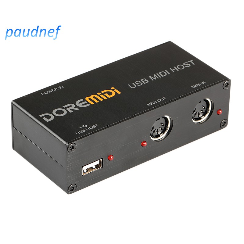 Doremidi Umh 10 Usb Midi Box Midi Host Usb To Midi Converter Adapter Shopee Philippines