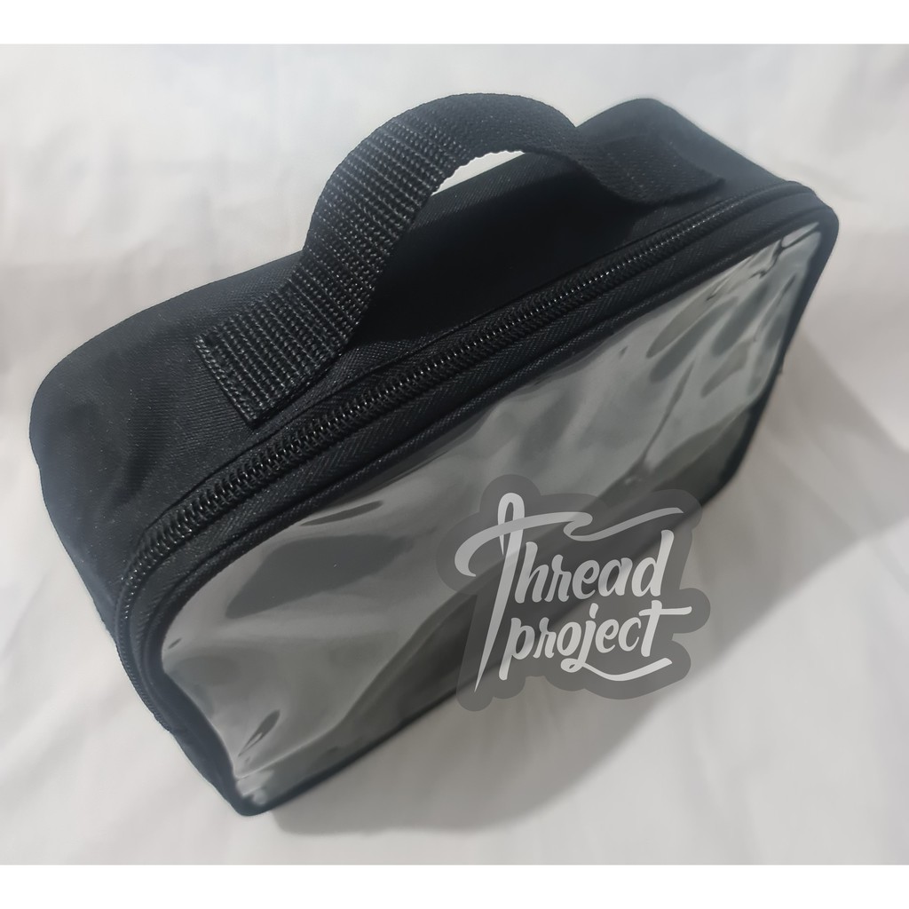 Cosmetic Pouch Toiletry Travel Gadget Medicine Bag PVC Transparent