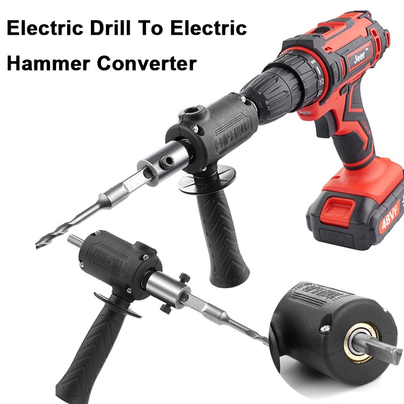 Modified Electric Hammer Tool Device Portable Electric Drill To Electric Hammer Converter