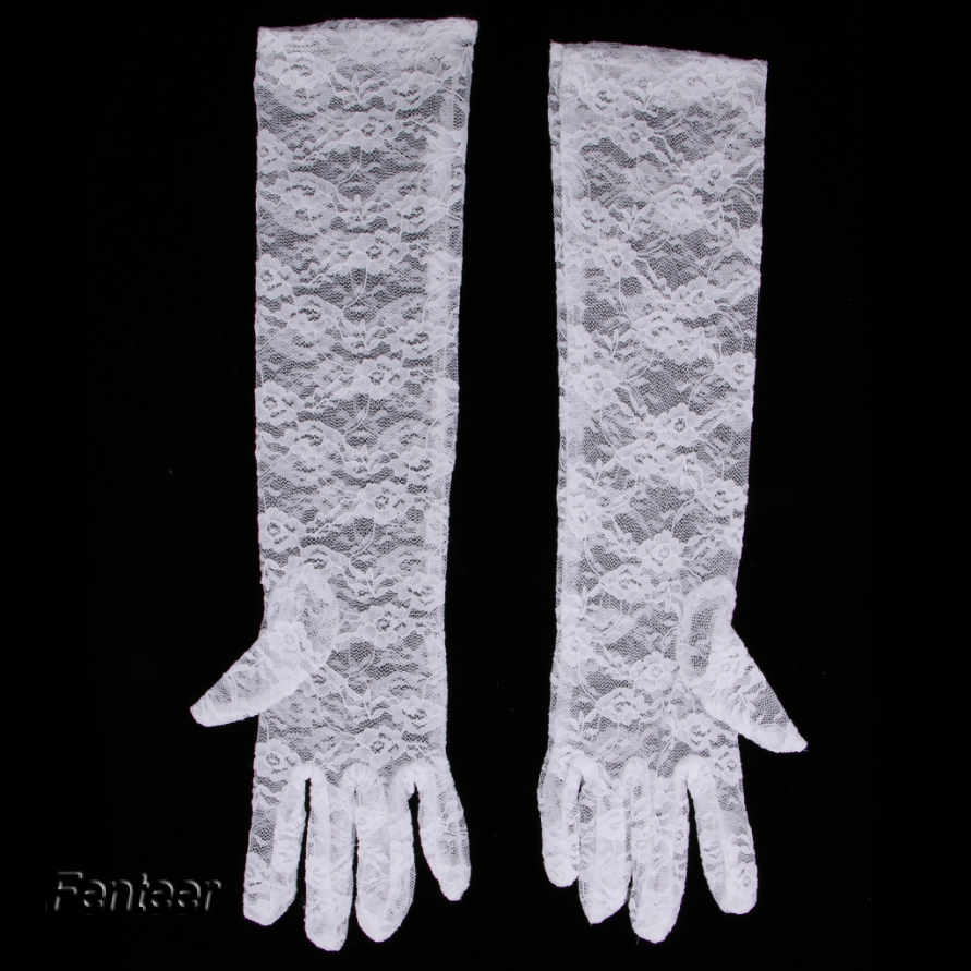 long lace gloves