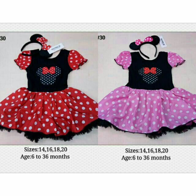 18 month minnie mouse outfit