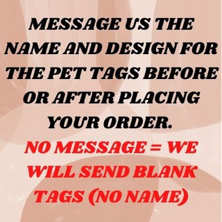 pet accessoriesCustomized Resin Dog and Cat NAMETAG - with c #2