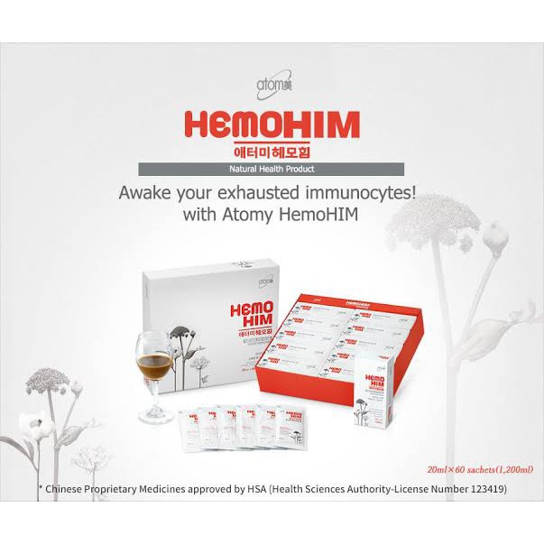 Atomy Korea Hemohim 30 sachets AUTHENTIC presyo ₱3,590