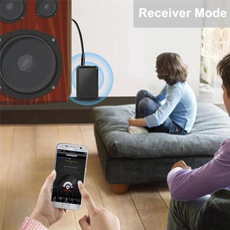 2 IN 1 Wireless Bluetooth 4.2 Transmitter Receiver Audio Adapter #7
