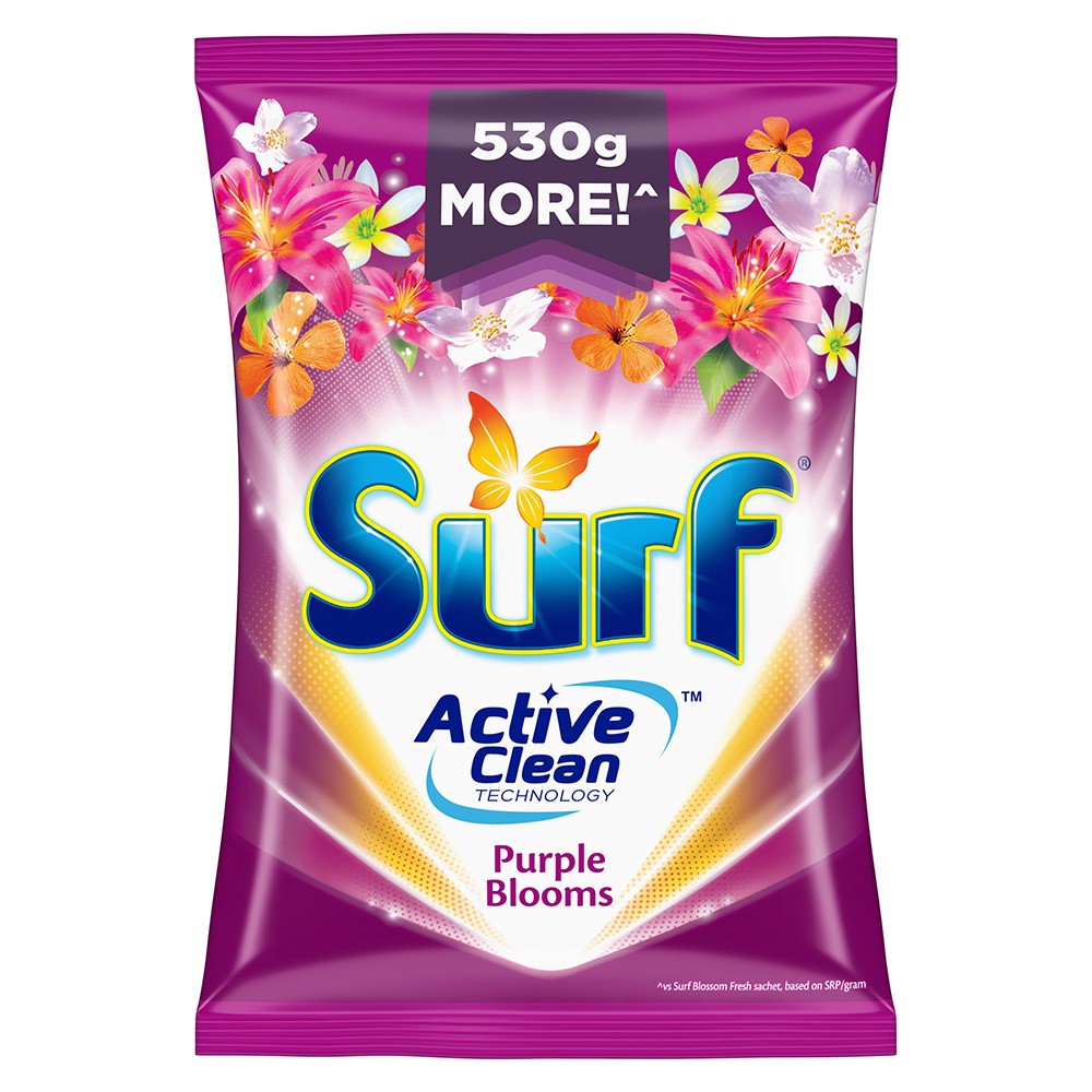 Surf Powder Detergent Purple Blooms 2.2kg Pouch | Shopee Philippines