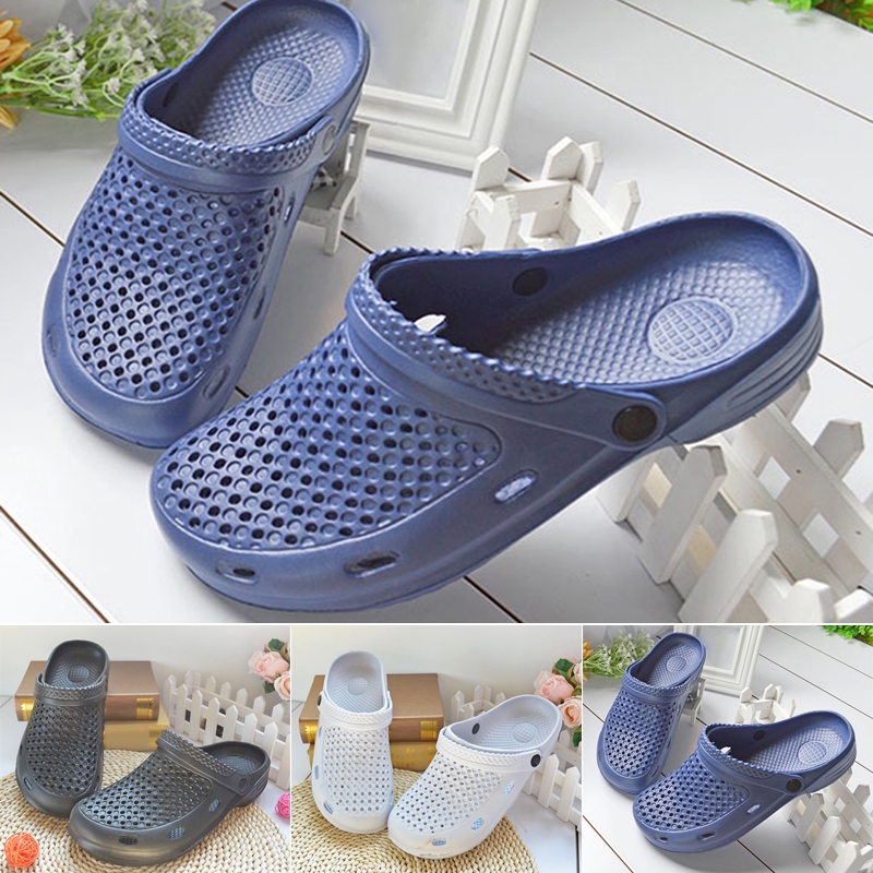 mens beach clogs
