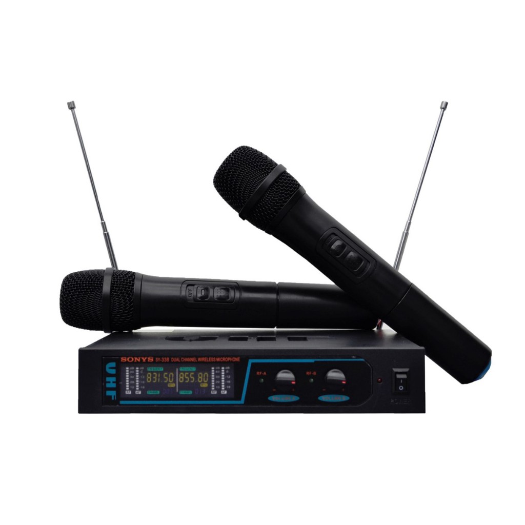 VHF-Professional Wireless Microphone Mic SY-338 | Shopee Philippines