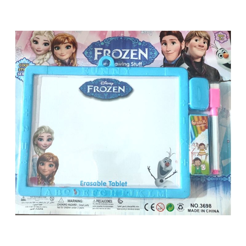 FROZEN ERASABLE TABLET DRAWING PAD Shopee Philippines