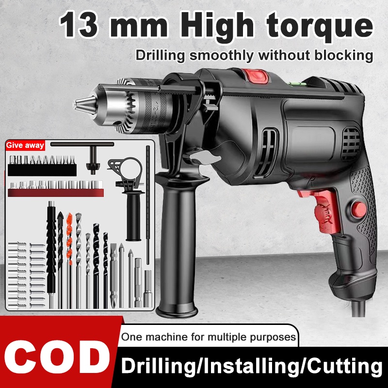 Industrial Impact Drill Electric Hand Drill Hammer Drill Dual Function