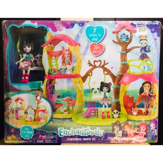 enchantimals panda treehouse playset