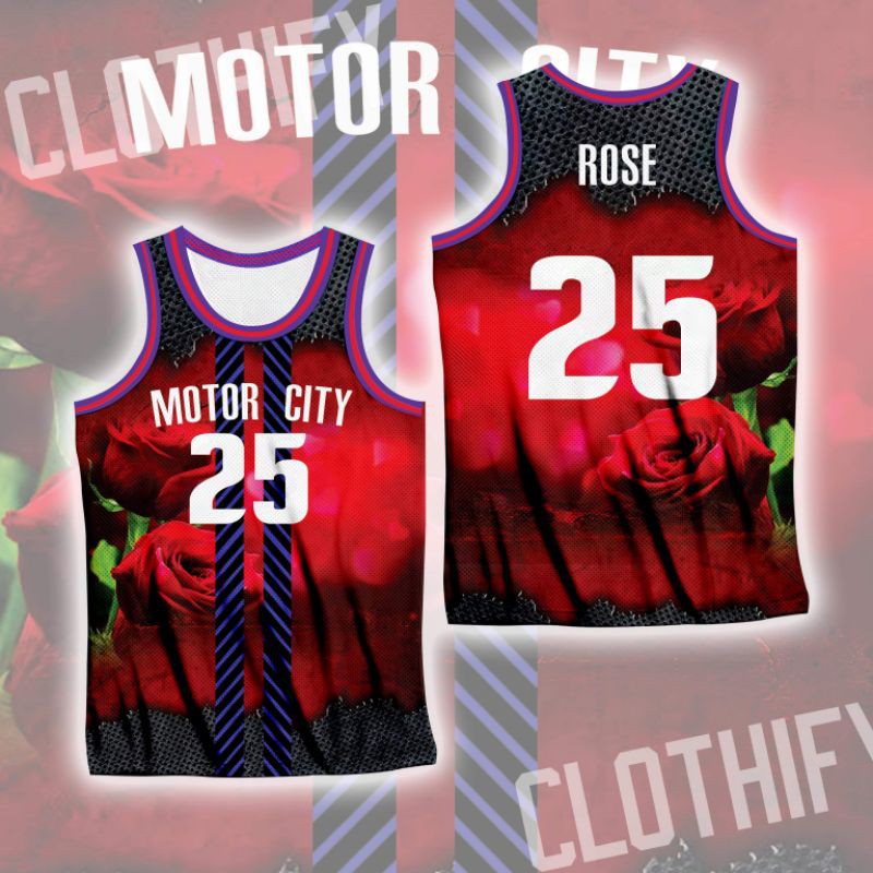 motor city nba jersey