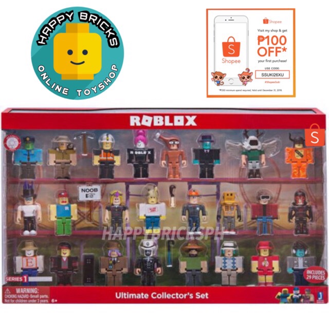 Roblox Toys Ultimate Collectors Set Pack Of 24 Figures Shopee - new series roblox toys