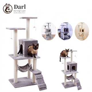 Pet cat house cat catching cat apartment multi-story covering game cat tree house game tower