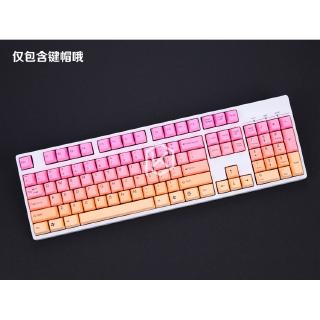 taihao pbt double shot keycaps for diy gaming mechanical keyboard color of miami diablo black ...