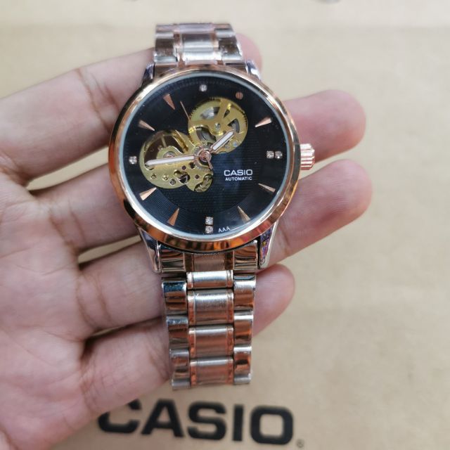 casio automatic mechanical watch