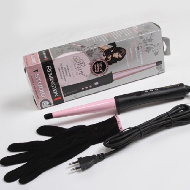 remington ceramic pearl professional curling wand