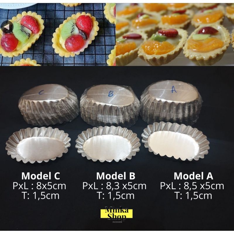 Oval Bali Pie Mold oval Pie sus Mold oval Bali Pie Pan Contents 20pcs