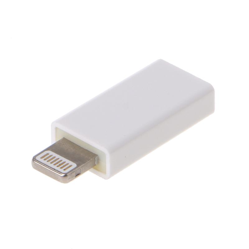 USB Type C Female To 8Pin Lightning Male Converter Adapter For iPhone