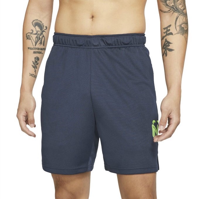 Nike Half Pants Men's Dry Fit Knit Graphic Training Shorts Shopee