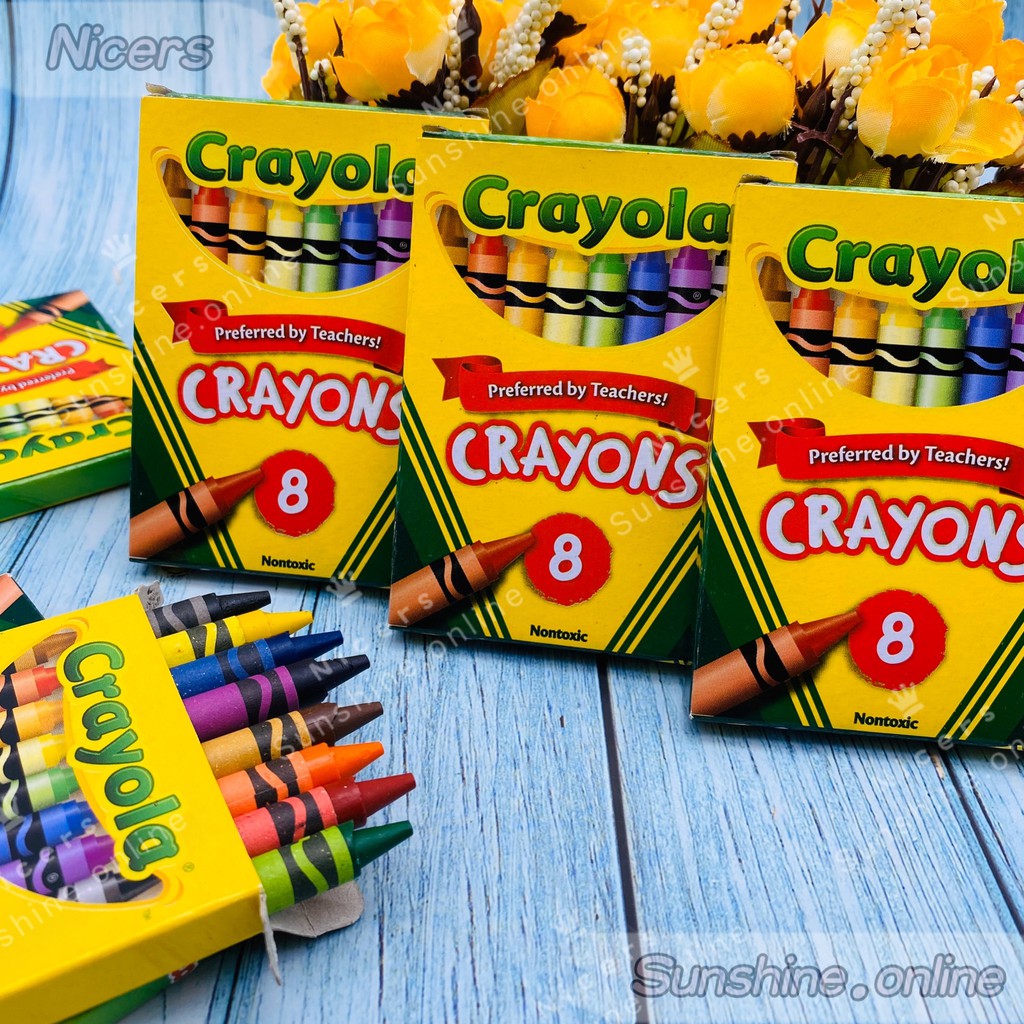Original Crayola 8colors Crayons Shopee Philippines