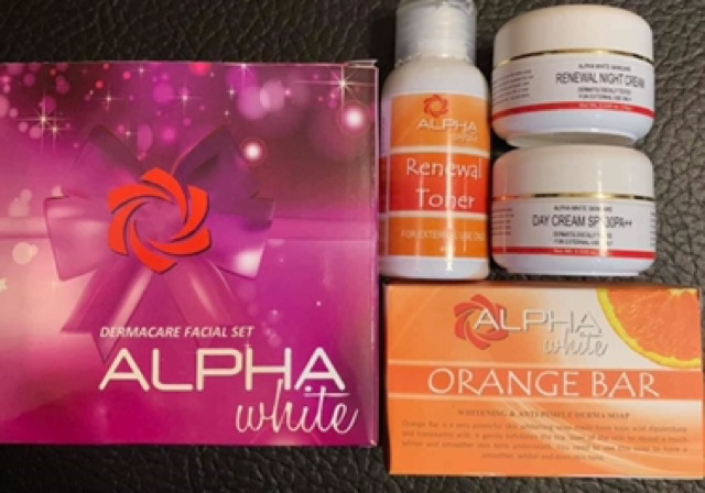 alpha white renewal set
